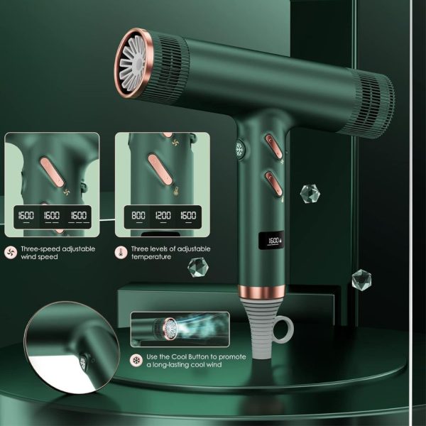 Secador de Cabello Iónico, - Imagen 4