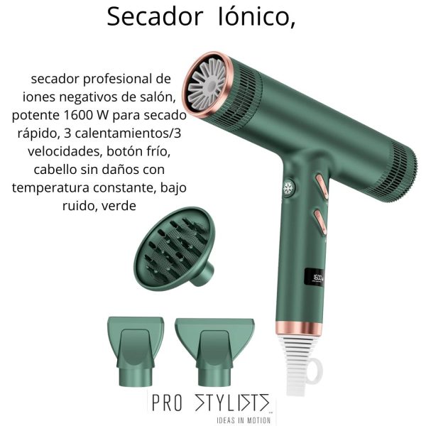 Secador de Cabello Iónico,